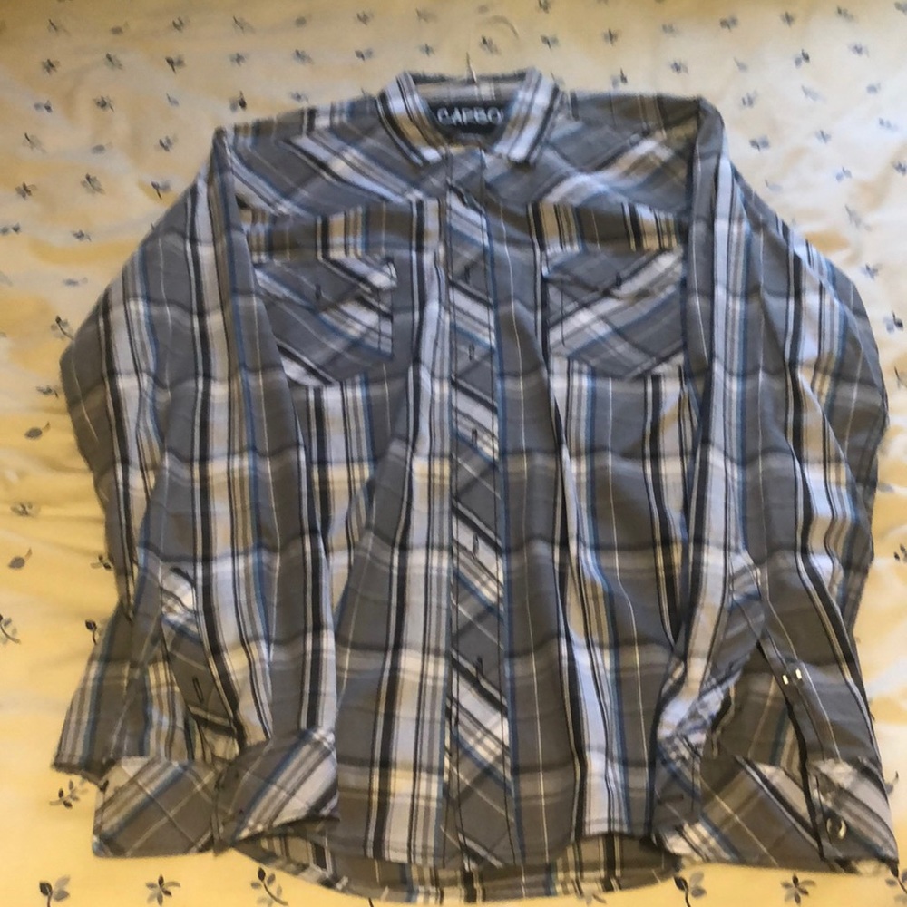 Button up medium shirt